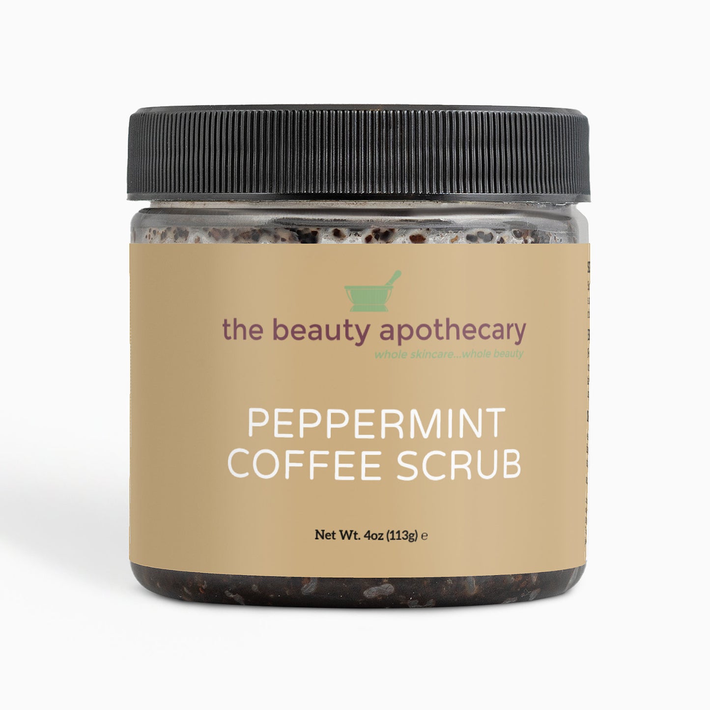 Peppermint Coffee Scrub